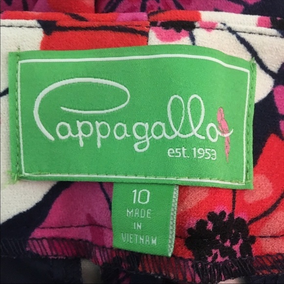 PAPPOGALLO “PRETTY IN PINK” PANTS NEW WITH TAGS - Picture 3 of 7